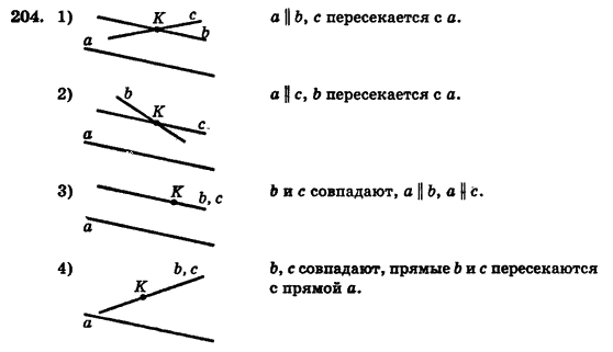 Геометрия 7 класс (для русских школ) Истер А.С. Задание 204