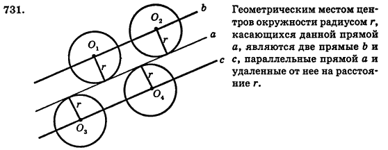 Геометрия 7 класс (для русских школ) Истер А.С. Задание 731