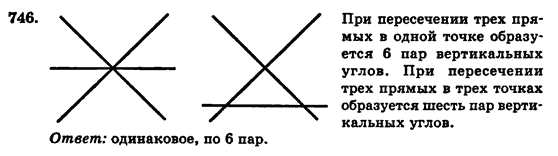 Геометрия 7 класс (для русских школ) Истер А.С. Задание 746