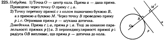 Геометрія 7 клас. Збірник задач і завдань для тематичного оцінювання Мерзляк А.Г., Полонський В.Б., Рабінович Ю.М., Якір М.С. Вариант 225