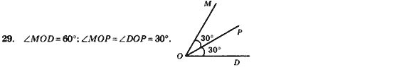 Геометрія 7 клас. Збірник задач і завдань для тематичного оцінювання Мерзляк А.Г., Полонський В.Б., Рабінович Ю.М., Якір М.С. Вариант 29