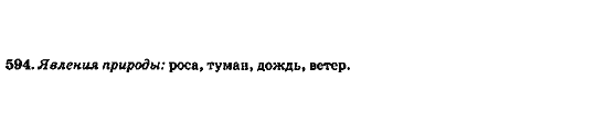 Русский язык 7 класс Баландина Н.Ф., Дехтярёва К.В., Лебеденко С.А. Задание 594