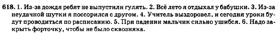 Русский язык 7 класс Баландина Н.Ф., Дехтярёва К.В., Лебеденко С.А. Задание 618