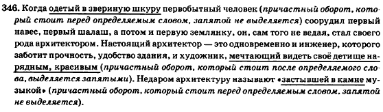 Русский язык 7 класс Баландина Н.Ф., Дехтярёва К.В., Лебеденко С.А. Задание 346