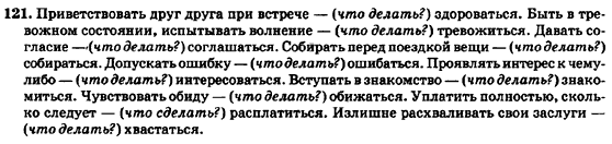 Русский язык 7 класс Баландина Н.Ф., Дехтярёва К.В., Лебеденко С.А. Задание 121