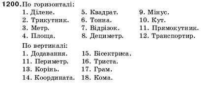 Математика 5 клас Мерзляк А., Полонський Б., Якір М. Задание 1200