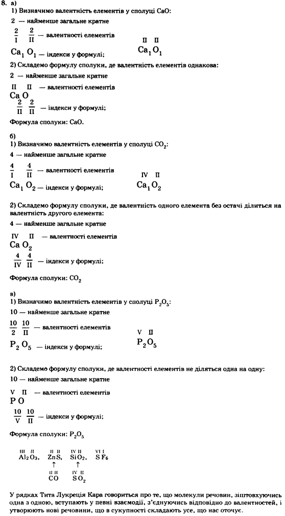 Хімія 7 клас Г.А.Лашевська Задание upr8