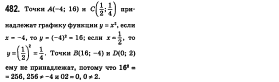 Алгебра 8 класс (для русских школ) Истер А.С. Задание 482