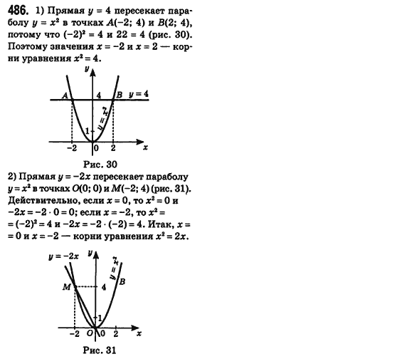Алгебра 8 класс (для русских школ) Истер А.С. Задание 486