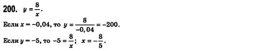 Алгебра 8 класс (для русских школ) Билянина О.Я., Кинащук Н.Л., Черевко И.М. Задание 200