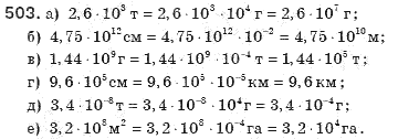 Алгебра 8 класс (для русских школ). Бевз Г.П., Бевз В.Г. Задание 503