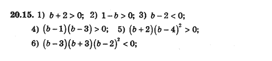 Алгебра 8 для класів з поглибленим вивченням математики Мерзляк А., Полонський В., Якiр М. Задание 2015