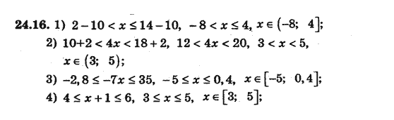 Алгебра 8 для класів з поглибленим вивченням математики Мерзляк А., Полонський В., Якiр М. Задание 2416