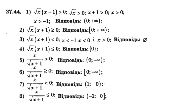 Алгебра 8 для класів з поглибленим вивченням математики Мерзляк А., Полонський В., Якiр М. Задание 2744