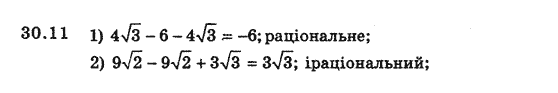 Алгебра 8 для класів з поглибленим вивченням математики Мерзляк А., Полонський В., Якiр М. Задание 3011