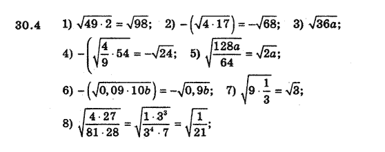 Алгебра 8 для класів з поглибленим вивченням математики Мерзляк А., Полонський В., Якiр М. Задание 304