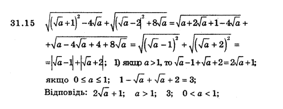 Алгебра 8 для класів з поглибленим вивченням математики Мерзляк А., Полонський В., Якiр М. Задание 3115