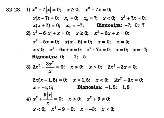 Алгебра 8 для класів з поглибленим вивченням математики Мерзляк А., Полонський В., Якiр М. Задание 3228
