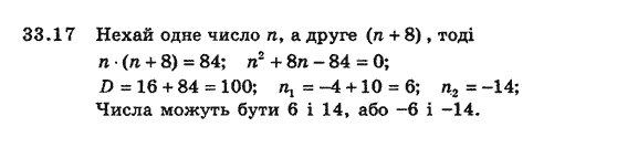 Алгебра 8 для класів з поглибленим вивченням математики Мерзляк А., Полонський В., Якiр М. Задание 3317
