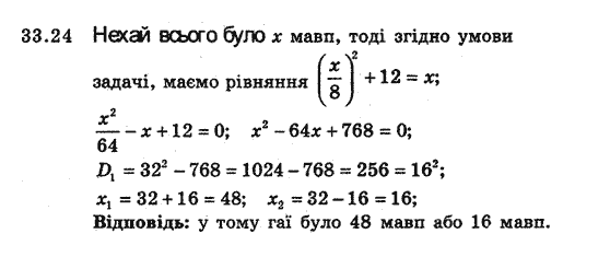 Алгебра 8 для класів з поглибленим вивченням математики Мерзляк А., Полонський В., Якiр М. Задание 3324