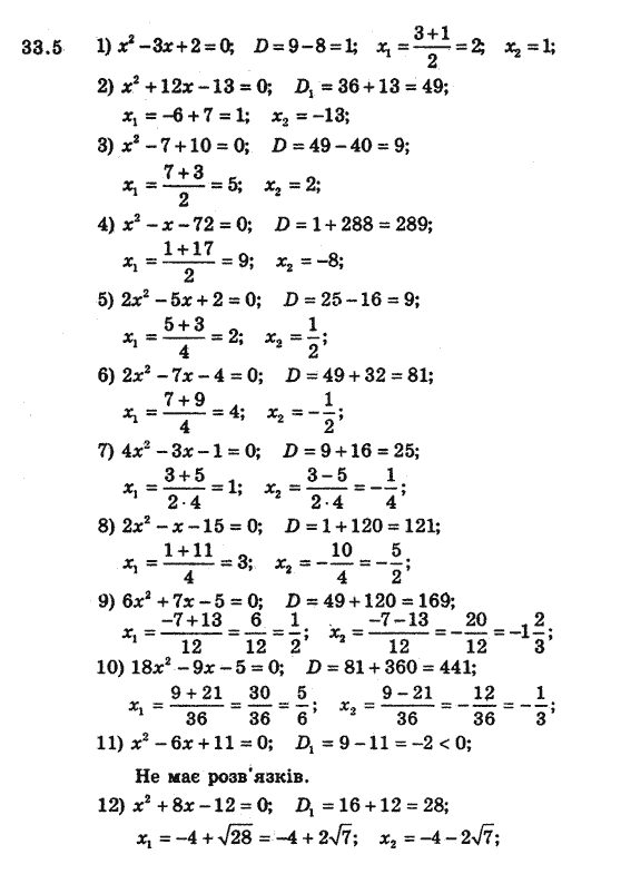 Алгебра 8 для класів з поглибленим вивченням математики Мерзляк А., Полонський В., Якiр М. Задание 335