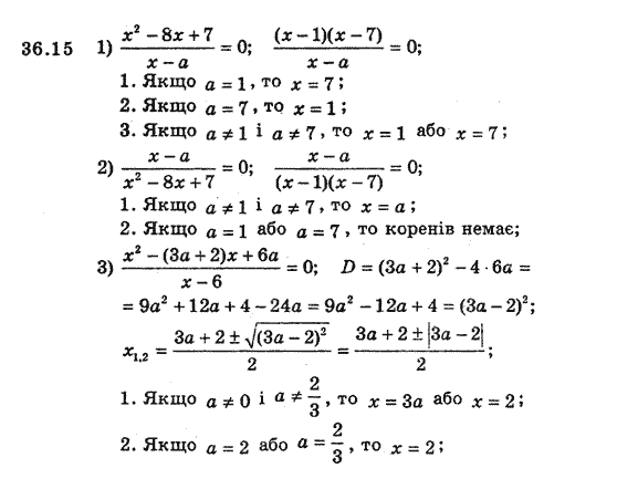 Алгебра 8 для класів з поглибленим вивченням математики Мерзляк А., Полонський В., Якiр М. Задание 3615
