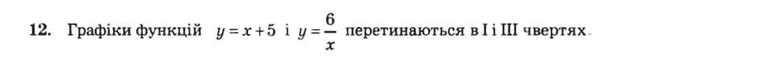 Алгебра 8 клас. Збірник Мерзляк А.Г., Полонський В.Б., Рабінович Ю.М., Якір М.С. Вариант 12