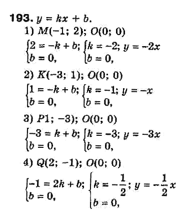 Алгебра 8 класс Біляніна О.Я., Кінащук Н.Л., Черевко І.М. Задание 193