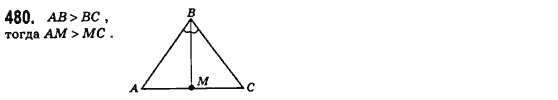 Геометрия 8 класс (для русских школ) Бевз Г.П., Бевз В.Г. Задание 480