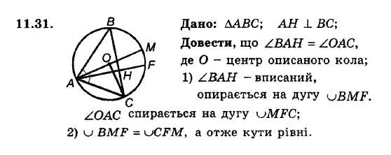 Геометрія 8. Для класів з поглибленним вивченням математики Мерзляк А.Г., Полонський В.Б., Якір М.С. Задание 1131