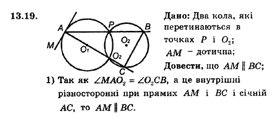 Геометрія 8. Для класів з поглибленним вивченням математики Мерзляк А.Г., Полонський В.Б., Якір М.С. Задание 1319