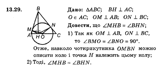 Геометрія 8. Для класів з поглибленним вивченням математики Мерзляк А.Г., Полонський В.Б., Якір М.С. Задание 1329