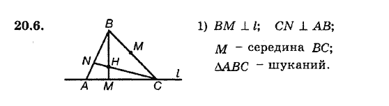 Геометрія 8. Для класів з поглибленним вивченням математики Мерзляк А.Г., Полонський В.Б., Якір М.С. Задание 206