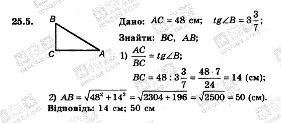 Геометрія 8. Для класів з поглибленним вивченням математики Мерзляк А.Г., Полонський В.Б., Якір М.С. Задание 255
