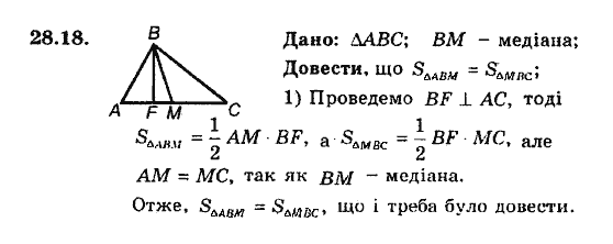 Геометрія 8. Для класів з поглибленним вивченням математики Мерзляк А.Г., Полонський В.Б., Якір М.С. Задание 2818