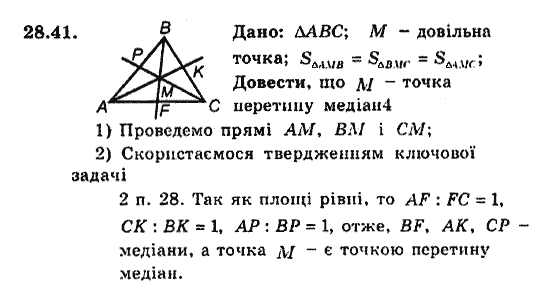 Геометрія 8. Для класів з поглибленним вивченням математики Мерзляк А.Г., Полонський В.Б., Якір М.С. Задание 2841