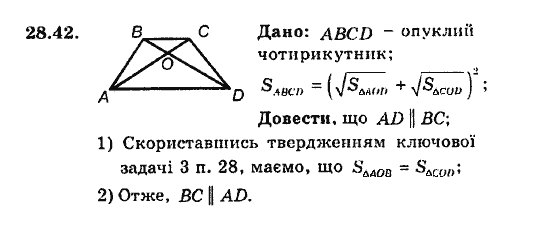 Геометрія 8. Для класів з поглибленним вивченням математики Мерзляк А.Г., Полонський В.Б., Якір М.С. Задание 2842