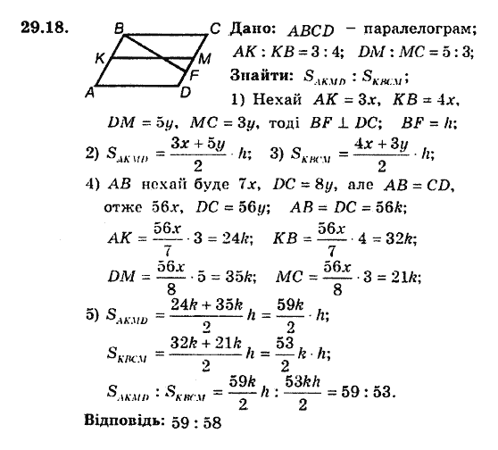 Геометрія 8. Для класів з поглибленним вивченням математики Мерзляк А.Г., Полонський В.Б., Якір М.С. Задание 2918