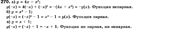 Алгебра 9 класс (для русских школ) Кравчук В., Пидручная М., Янченко Г. Задание 270