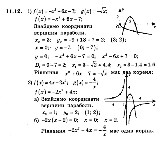 Алгебра 9. Для класів з поглибленим вивченням математики Мерзляк А., Полонський В., Якiр М. Задание 1112