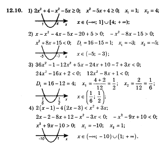 Алгебра 9. Для класів з поглибленим вивченням математики Мерзляк А., Полонський В., Якiр М. Задание 1210