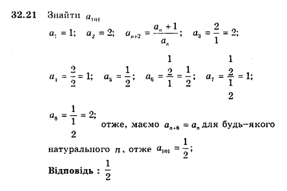 Алгебра 9. Для класів з поглибленим вивченням математики Мерзляк А., Полонський В., Якiр М. Задание 3221