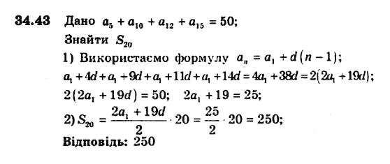 Алгебра 9. Для класів з поглибленим вивченням математики Мерзляк А., Полонський В., Якiр М. Задание 3443