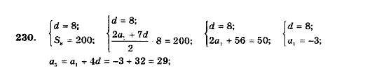 Алгебра 9 клас. Збірник задач і контрольних робіт Мерзляк А.Г., Полонський В.Б., Рабінович Ю.М., Якір М.С. Вариант 230