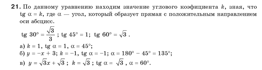 Геометрия 9 класс (для русских школ) Апостолова Г.В. Задание 21