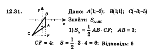 Геометрія 9 для класів з поглибленим вивченням математики Мерзляк А.Г., Полонський В.Б., Якір М.С. Задание 1231