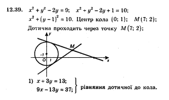 Геометрія 9 для класів з поглибленим вивченням математики Мерзляк А.Г., Полонський В.Б., Якір М.С. Задание 1239