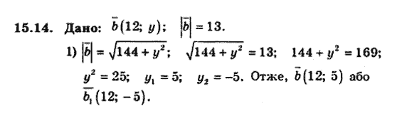 Геометрія 9 для класів з поглибленим вивченням математики Мерзляк А.Г., Полонський В.Б., Якір М.С. Задание 1514