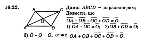 Геометрія 9 для класів з поглибленим вивченням математики Мерзляк А.Г., Полонський В.Б., Якір М.С. Задание 1622