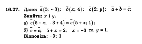 Геометрія 9 для класів з поглибленим вивченням математики Мерзляк А.Г., Полонський В.Б., Якір М.С. Задание 1627
